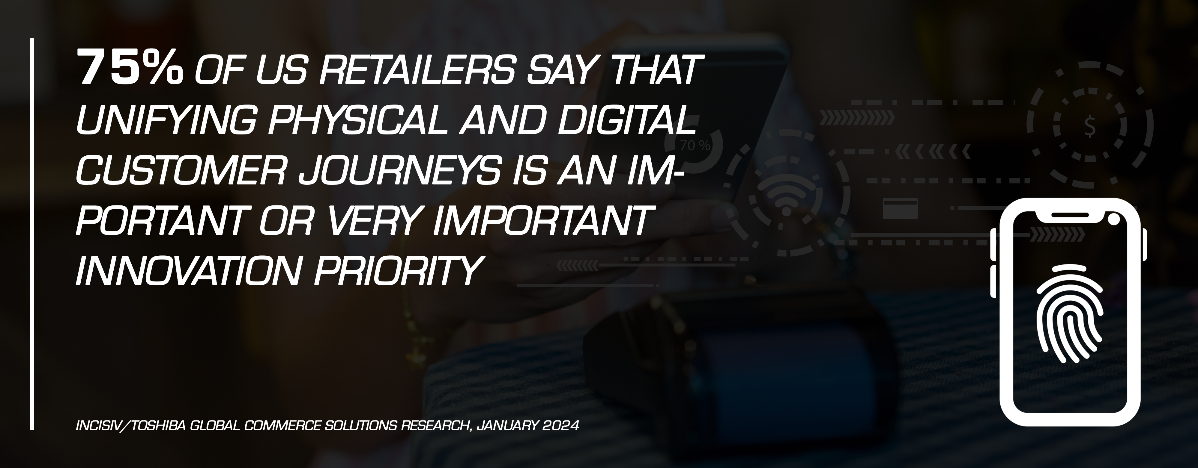 75% of us retailers say that unifying physical and digital customer journey 75% of us retailers say that unifying physical and digital customer journey